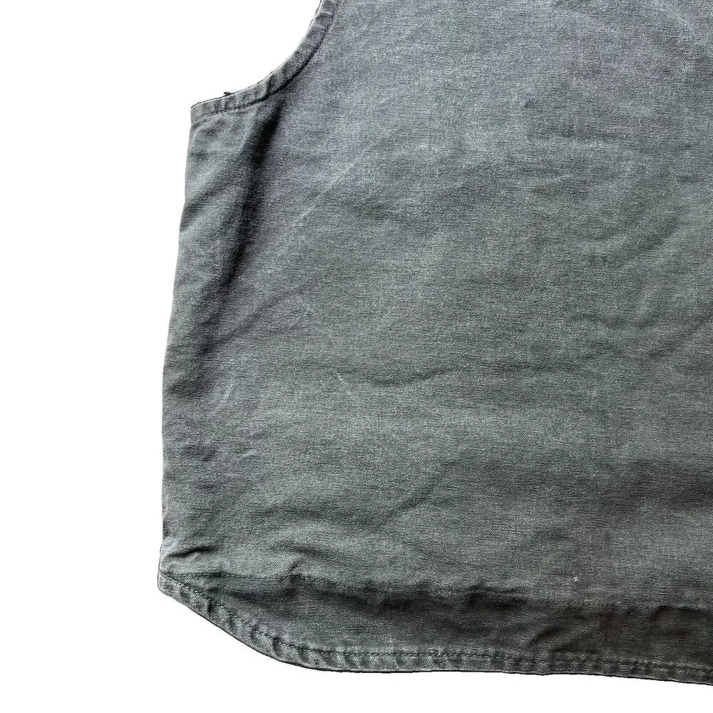 Carhartt V26 GVL Sandstone Duck Sherpa Lined Work Vest Men's XL Regular - Picture 9 of 13